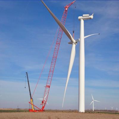 China Galvanized Steel Pole Wind Turbine Tower 5-100m Height for sale