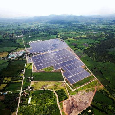 China Industrial Commercial Al6005 Solar Panel Mounting Structure BIPV Greenhouse Solar Structure and Design Solution for sale