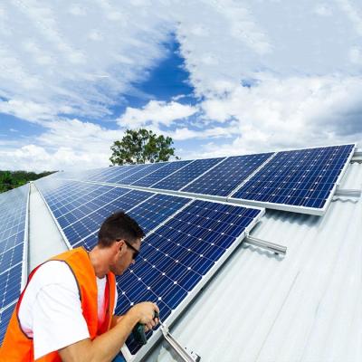 Chine système photovoltaïque solaire d'alliage d'aluminium de toit de tuile 30psf à vendre