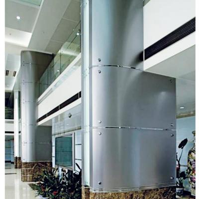 中国 Colorful Aluminium Column Cladding Modern Metal Aluminum Exterior Wall Cladding 販売のため
