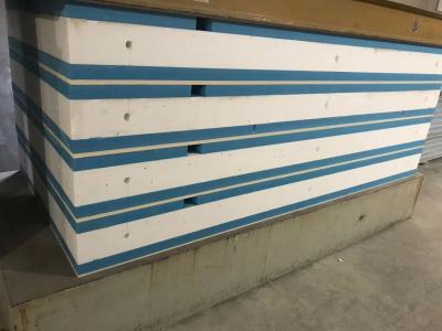 China Carport MgO Structural Insulated Panel / MgO EPS XPS Sandwich Foam Panel for sale
