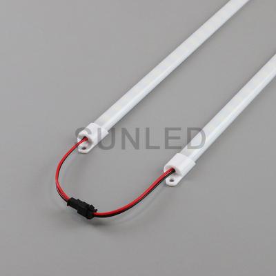 China DC12v 24v Luces de banda LED rígidas SMD 2835 5730 Con carcasa exterior blanca como leche en venta