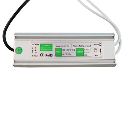 China 150w Ip67 Waterproof Led Power Supply Driver AC 220V White Color For Led Strip Light for sale