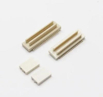 China 0.5mm Pitch Female SMD SMT PCB Header Connectors 20P 40P 50P Side Entry Type BTB Connector for sale