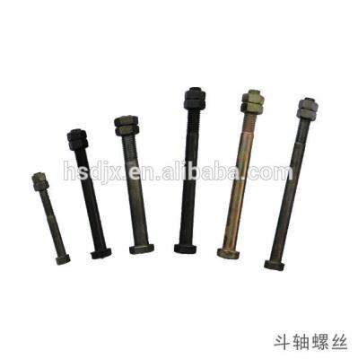 China different types construction bucket pin bolt and nut bolts and washer for sale