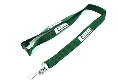 China Personalized Advertising Imprint Polyester Lanyards Custom Logo 0.6mm To 2.5mm Thickness for sale