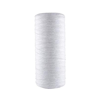 China 10 inch 1 micron PP Sediment String wound Engine Industrial Water Filter Cartridge for sale