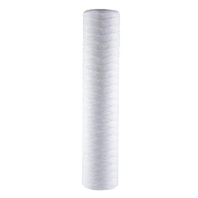 China Machinery Repair Shops Cotton Spiral Wound Filter Cartridges 10 Micron 20inch 40inch for sale