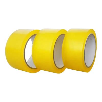 China Lemon Yellow Transparent Bopp Tape Yellowish Packing Tape for sale