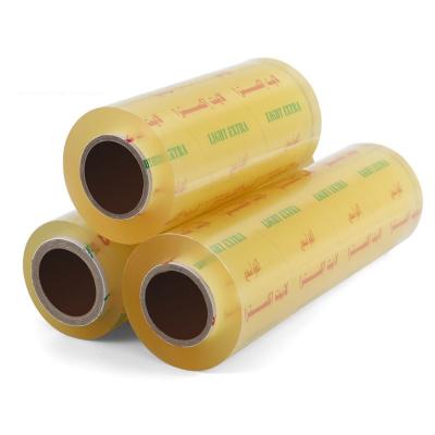 China PVC Cling Compostable Stretch Film For Food Fresh Keeping Custom Plastic Wrap Food Grade for sale