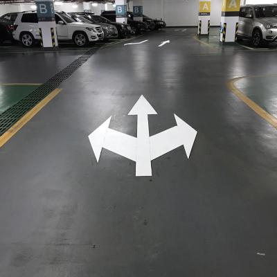 China Pre Formed Road Temporary Pavement Marking Tape Arrow Warning Concrete Marking Tape for sale