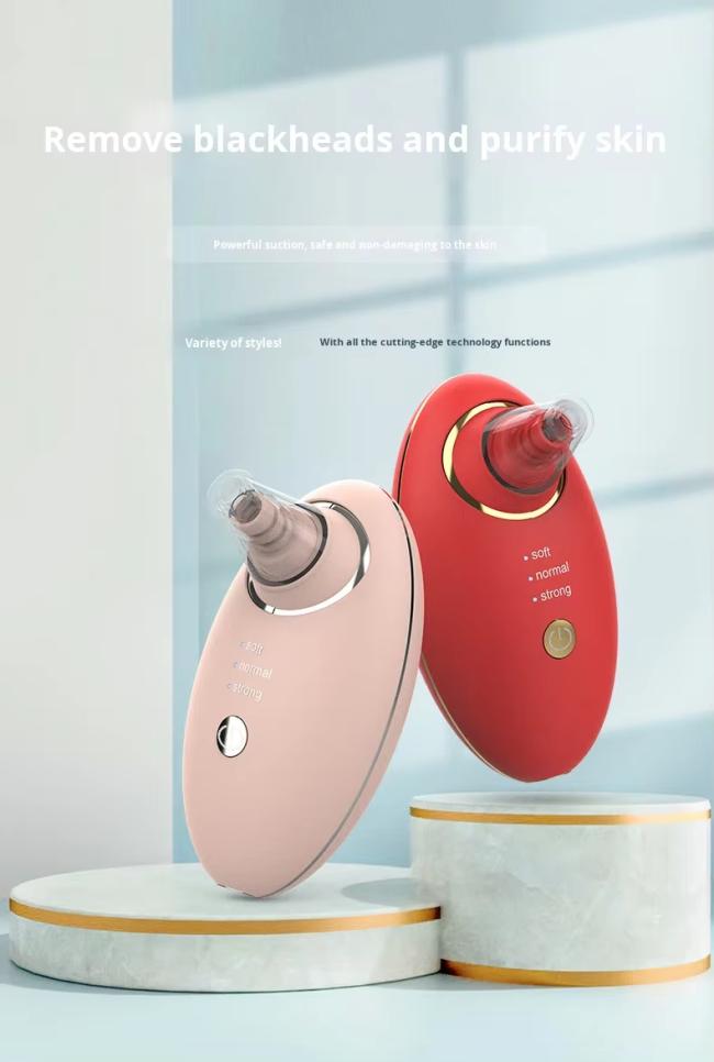 Blackhead remover device close-up view