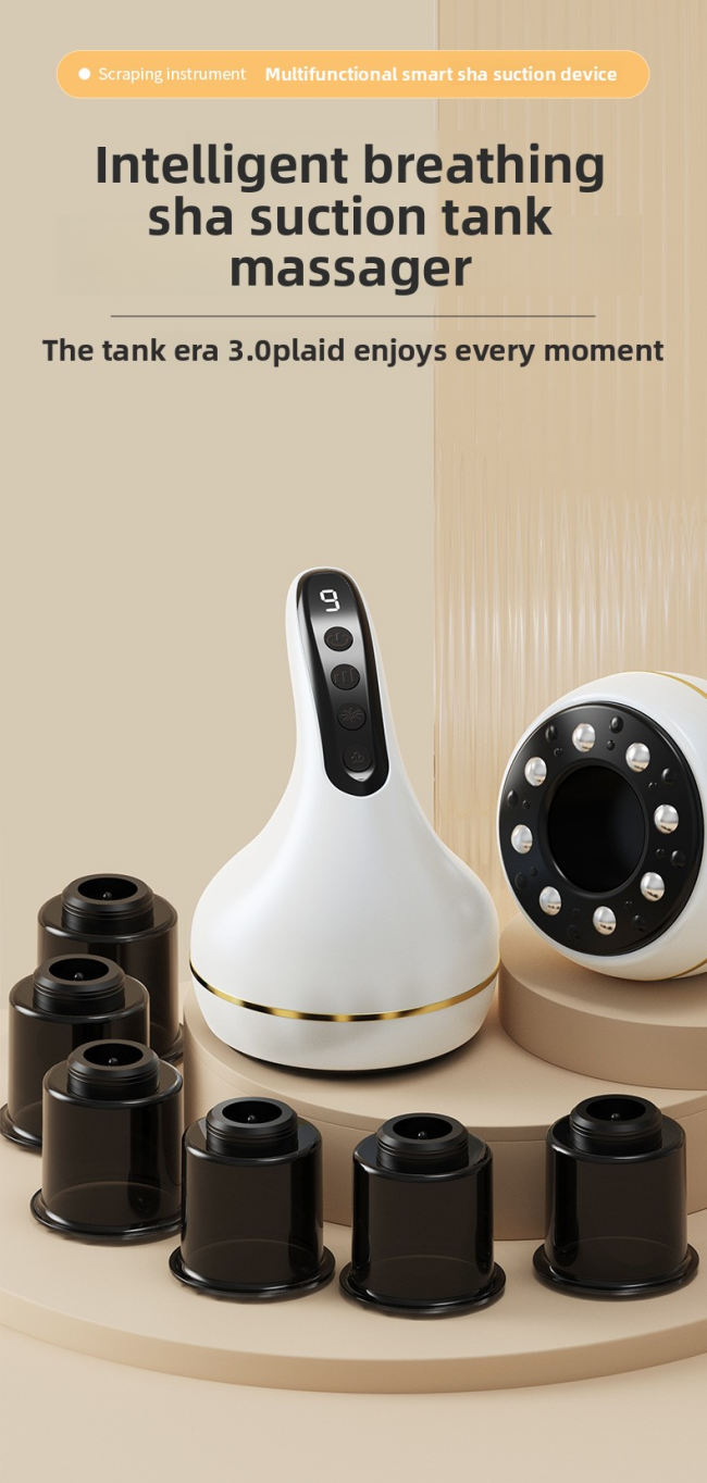 Massager side profile and design details