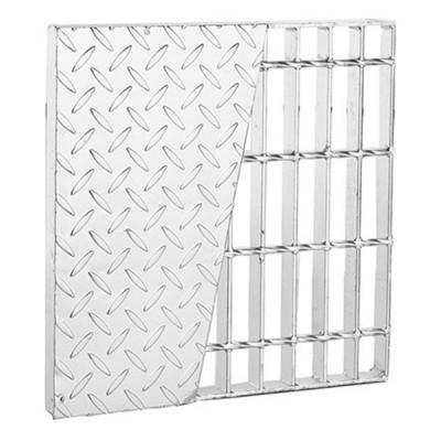 China Hot Dipped Galvanized Metal Material 5mm Checker Plate Grating for sale