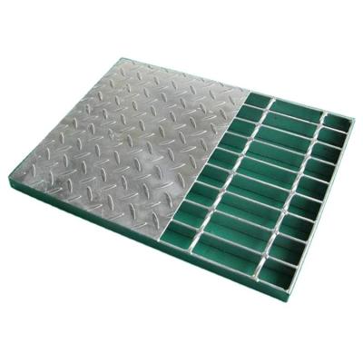 China Metal Pattern Pressure Welded Compound Steel Grating For Industrial for sale