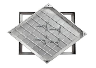 China 750mm X 600mm Recessed Manhole Cover Double Sealed For Walkway for sale
