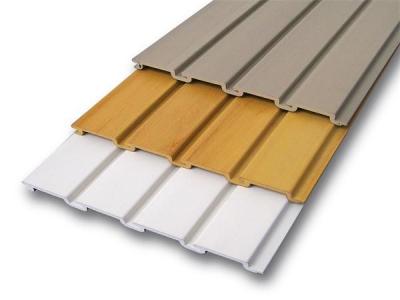 China Moisture Resistant PVC Garage Slatwall Panels For Garage Storage Organization for sale