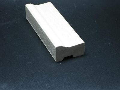 China Decorative Solid Wood Plastic Composite PVC Brick Bold Extruded Profiles for sale