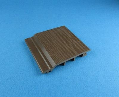 China Revestimiento compuesto plástico de madera de la pared exterior de la putrefacción anti grabado en relieve en venta