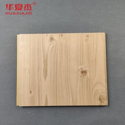 China Laminated Wood PVC Panel WPC Wall Panel Interior Home Bathroom Decoration for sale