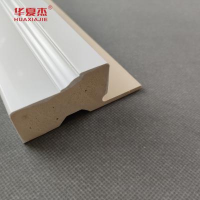 China WPC Nail Fin White Cape Waterproof Wpc Door Frame Building Material for sale