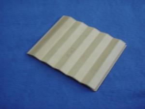 China Anti corrosive Beige WPC Wall Panel , Wood Plastic Composite Wall Cladding for sale