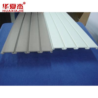 China El almacenamiento Slatwall del garaje del material plástico de Lowes artesona la combinación Slatwall en venta