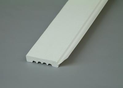 China Moisture Proof Foam Decorative Moldings , 8ft Length White Garage Door Stop for sale
