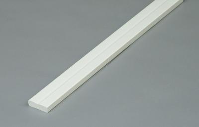 China Economical PVC WPC Door Frame Foam Moldings With Distortion Prevention for sale