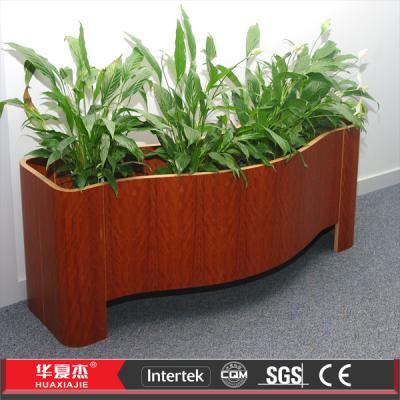 China Waterproof Wpc Flower Boxes , Pvc Composite Bed Flower Box UV protect for sale