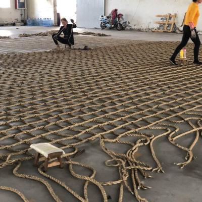 China CCS Certified Sisal Material Helicopter Deck Net for Marine Deck Protection for sale