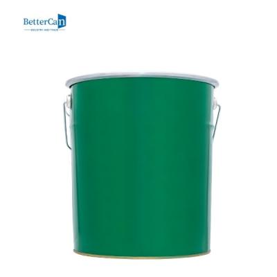 China 5 Gallon Paint Can Tin Round  Metal Tinplate Cans For Paint Packaging for sale