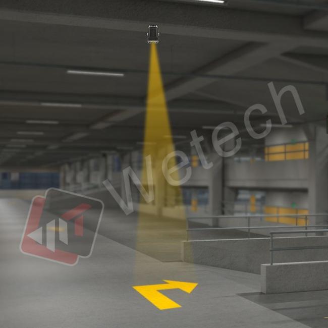 Warehouse Waterproof Customized Forklift Warning Gobo Projector