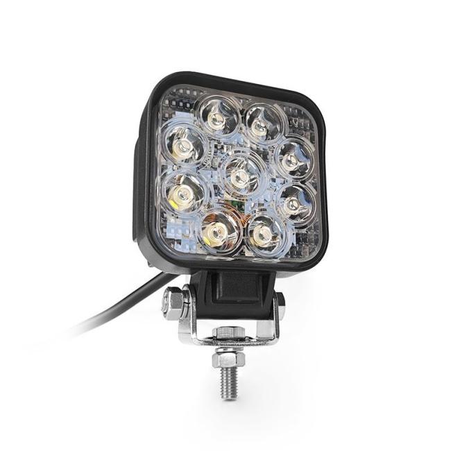 Mini 27W Forklift Truck LED Work Light Square Headlight China