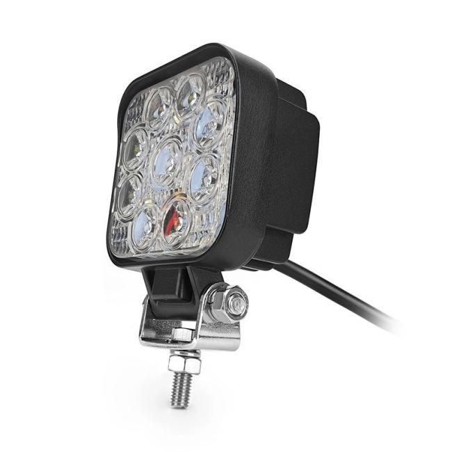 Mini 27W Forklift Truck LED Work Light Square Headlight China