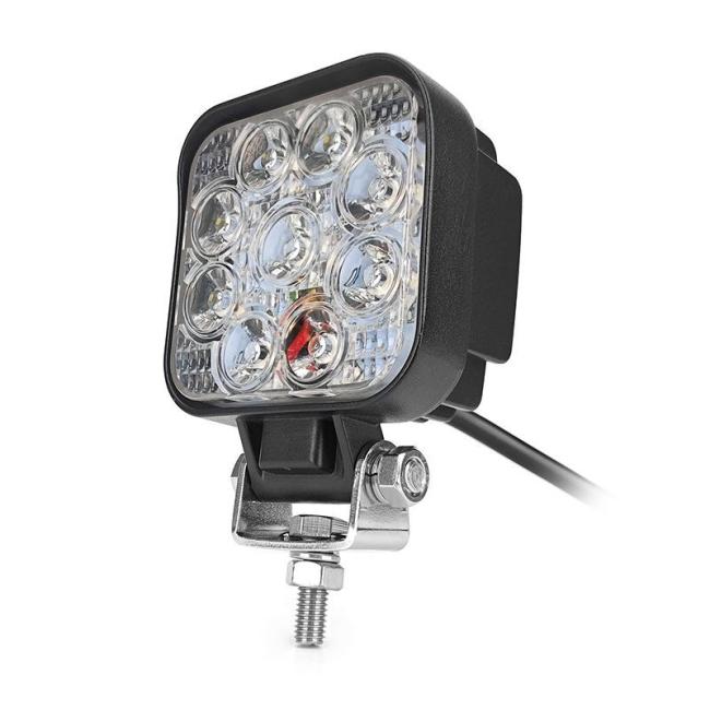 Mini 27W Forklift Truck LED Work Light Square Headlight China