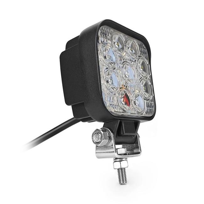 Mini 27W Forklift Truck LED Work Light Square Headlight China