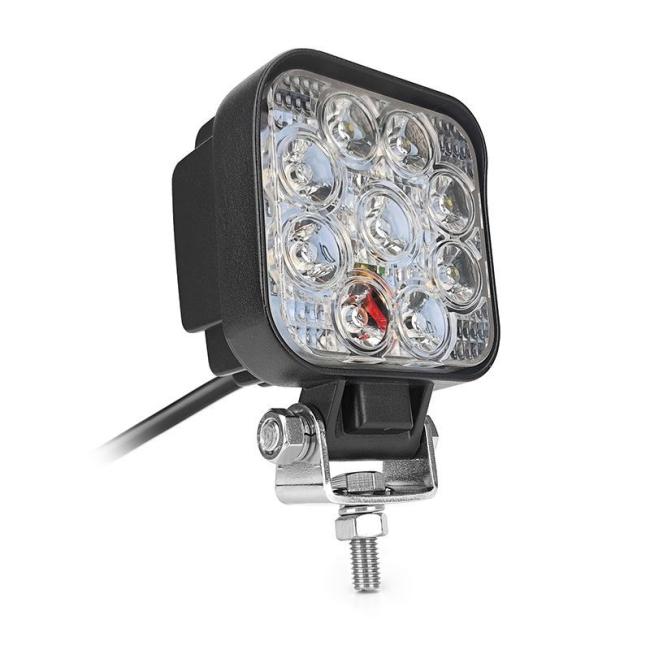 Mini 27W Forklift Truck LED Work Light Square Headlight China