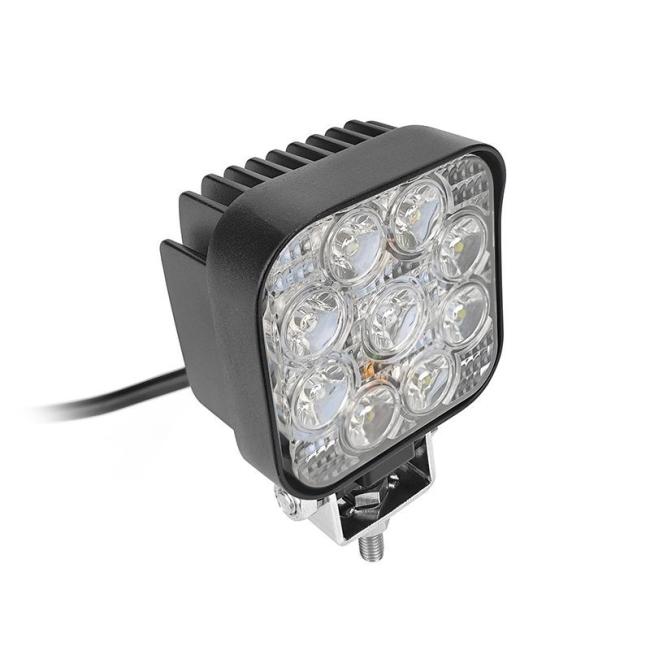 Mini 27W Forklift Truck LED Work Light Square Headlight China