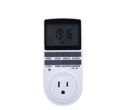 China American Standard Weekly Digital Mini Timer Electric Plug Socket for sale