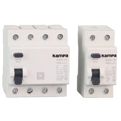 China New EZ9  2P 300mA 32Amp RCCB residual current circuit breaker for sale