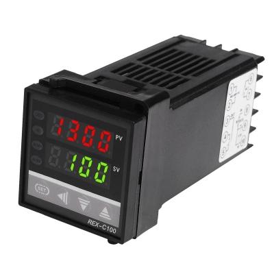 China REX-C100 48*48mm intelligent temperature controller over-temperature alarm temperature sensor thermostat for sale