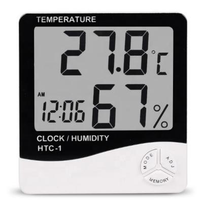 China LCD Display Electronic Digital Temperature Humidity Meter HTC-1 for sale