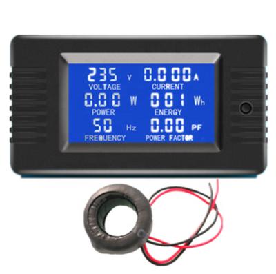 China PZEM-022 Open and Close CT 100A  Digital Display Power Monitor Meter for sale