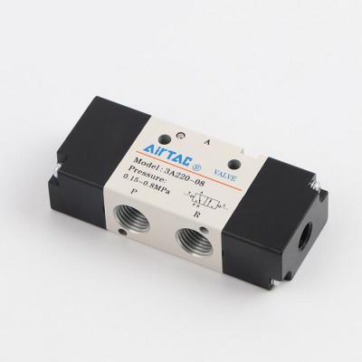 China Airtac type  position pneumatic control 3A210-08\3A110-06\3A310-10\3A410-15 Air Solenoid Valve for sale