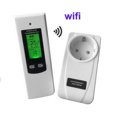 China Intelligent Digital Thermostat Temperature Controller Wireless wifi Thermostat Room for sale