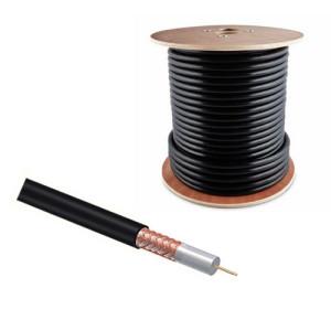 China Aluminum Foil Rg213 50 Ohm Coaxial Cable Braided Copper Shield for sale
