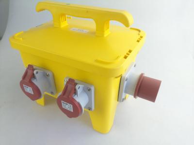 China SAA 12 Way Temporary Power Distribution Box Strong Plastic PE Housing for sale