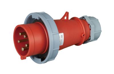 China IEC 60309 2 3 Phase 32 Amp Plug , Weather Protected 3 Phase Industrial Plug for sale