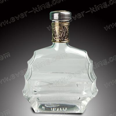 China Botellas del licor del top 750ml del tornillo del rectángulo ISO9001 en venta